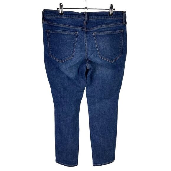 Old Navy Straight Jeans 12 Short Women’s Dark Wash Pre-Owned [#2935] - Picture 2 of 6